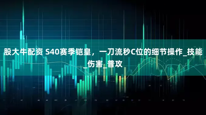 股大牛配资 S40赛季铠皇，一刀流秒C位的细节操作_技能_伤害_普攻